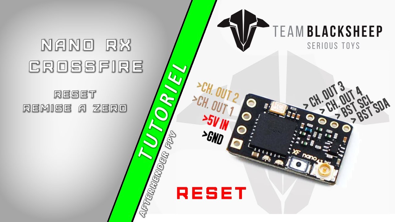 Nano rx Crossfire: RESET