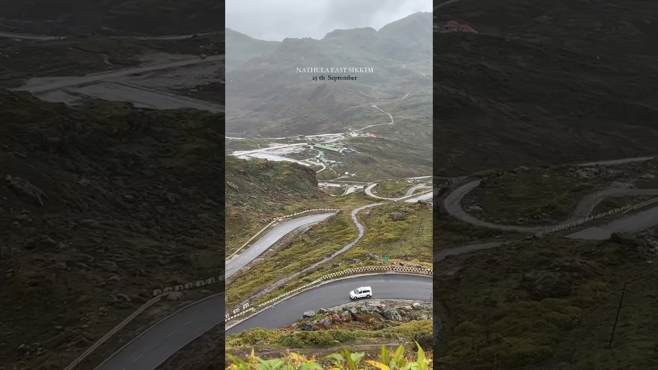East sikkim #travel #eastsikkim #nature #shortvideo #mountains #nathulapass #changulake #visitsikkim