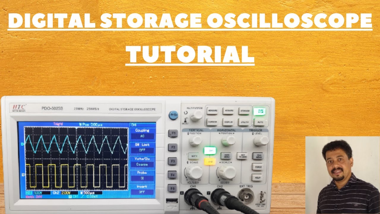 How to use an Oscilloscope Malayalam | Digital storage oscilloscope - DSO  | Malayalam tutorial