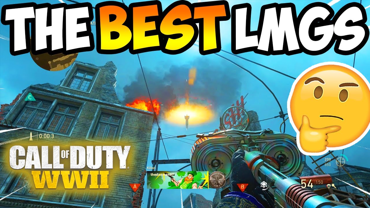 The BEST LMGs in COD WW2 (COD WW2 Best Class Setups)