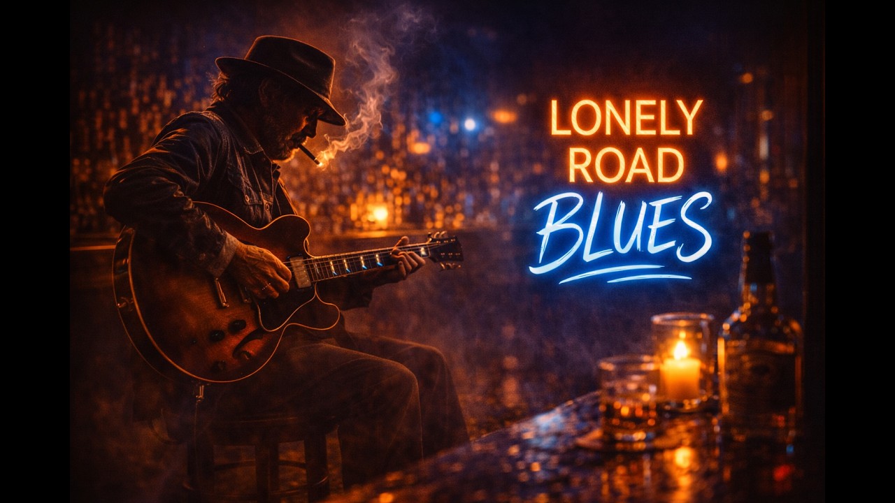 Slow Chicago Whiskey Blues - Lonely Road Blues | Vol. 18