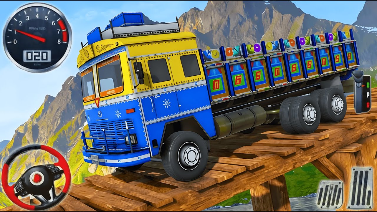 Truck Masters India Simulator : Truck Simulator Extreme India Gameplay - 3D Game - Android Gameplay