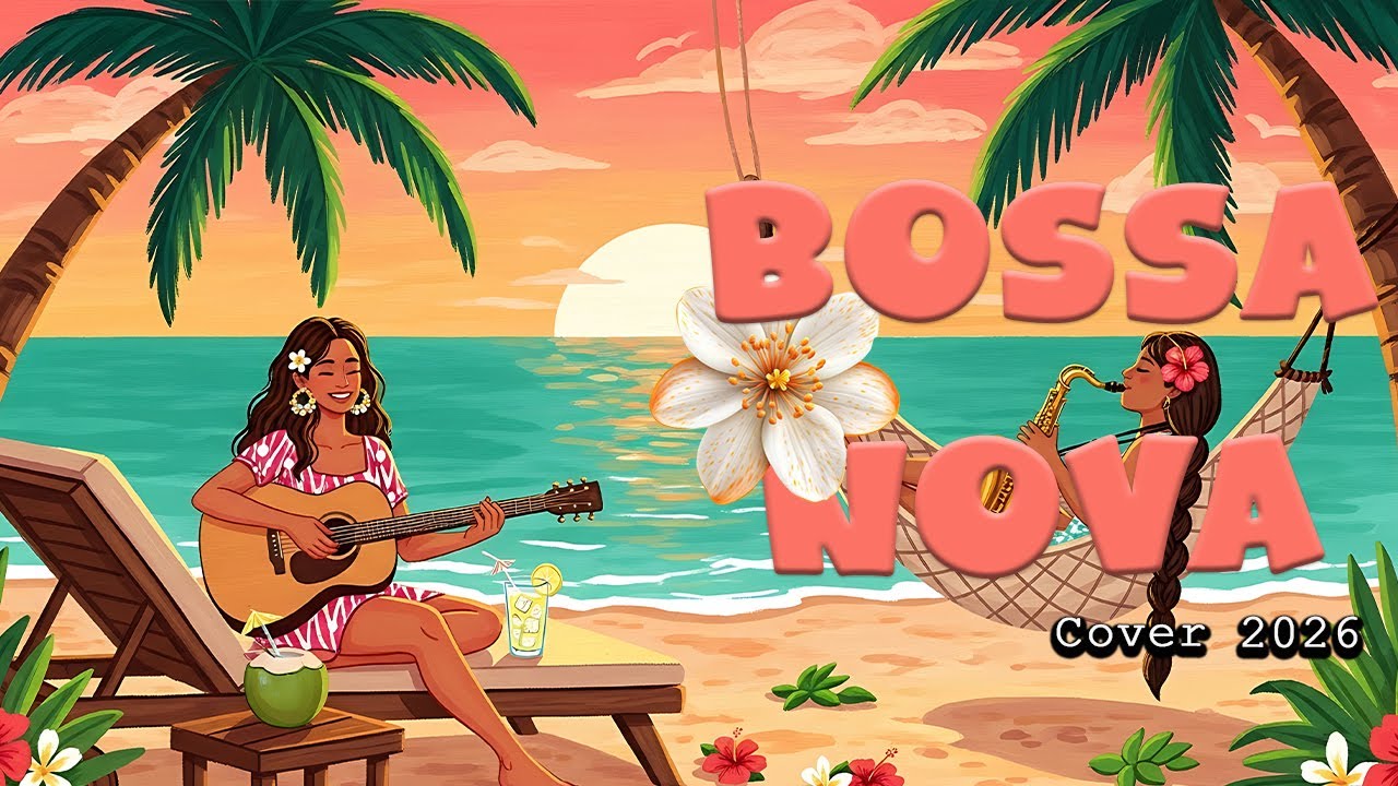 Tropical Harmony Bossa 🌴🎵 – Soft Acoustic Covers for a Calm Mood