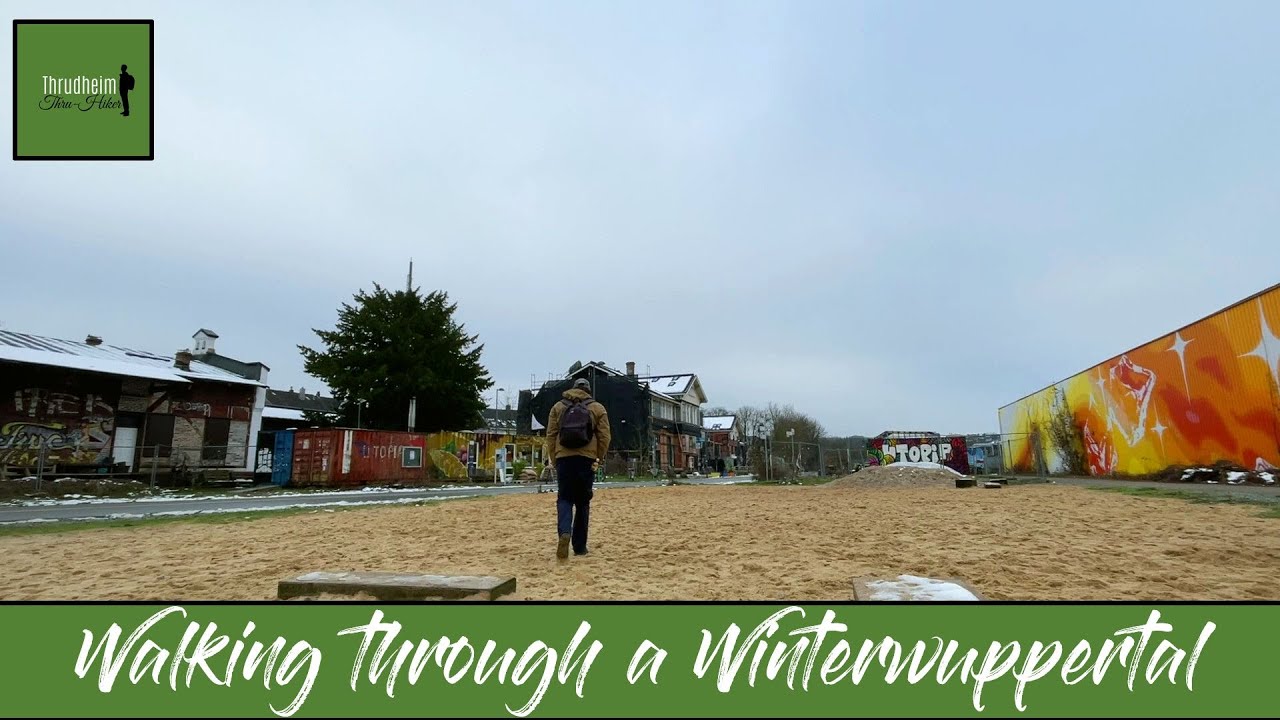 Walking through a Winterwuppertal | HD | Day Hikes [deutsch]