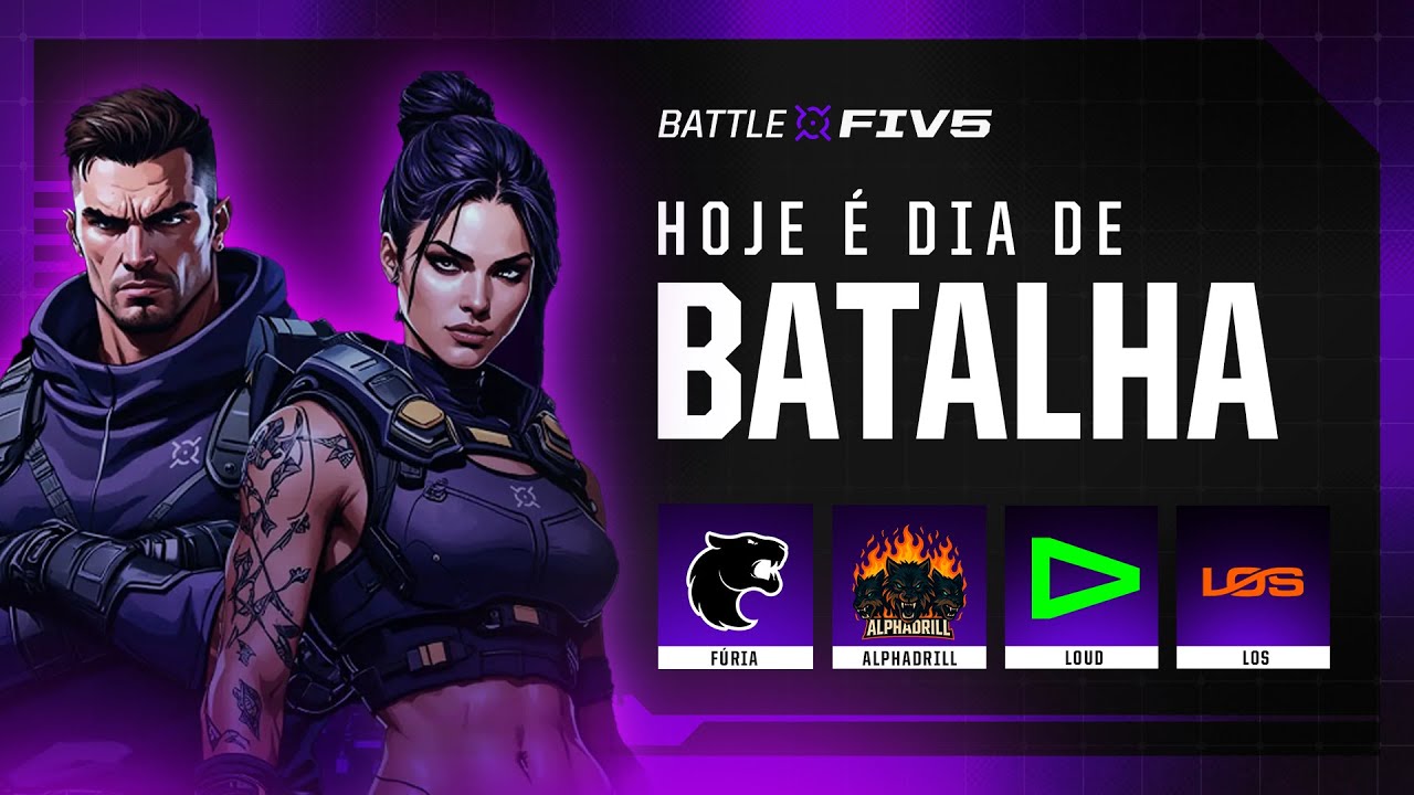 BattleFive League 2ª Edição Final - Quem será campeão? AO VIVO - LOUD 0 X 1 FURIA