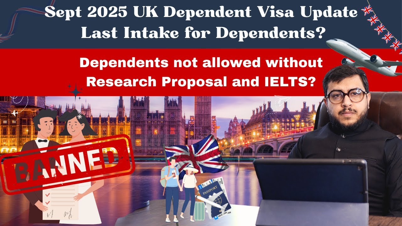 UK Mein Dependent Study Visa Ka Future | MRes Courses Par UKVI Ki Sakhti!(Sept 2025/Jan 2026 Update)