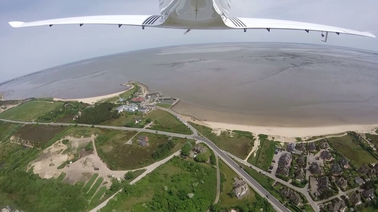 Flug Sylt Mai 2018
