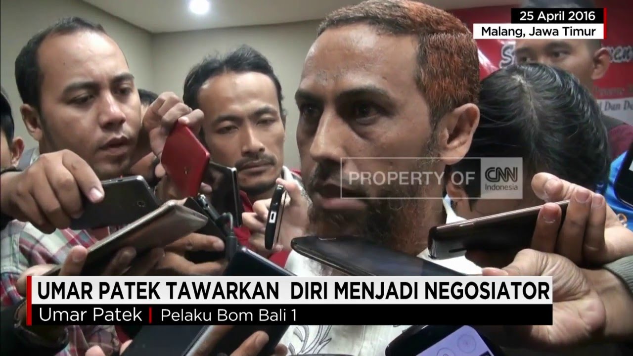 Umar Patek Siap Bantu Pembebasan WNI Sandera Abu Sayyaf