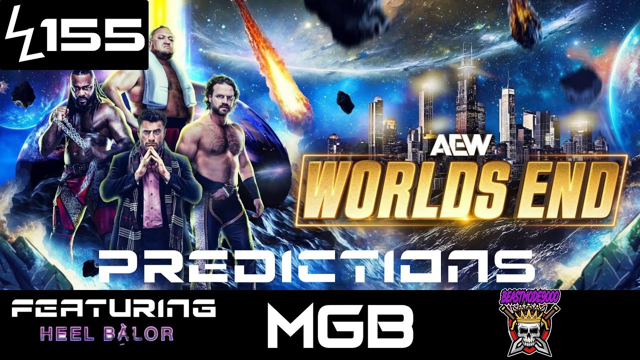 AEW Worlds End 2025 Predictions - Losers Lounge Podcast 