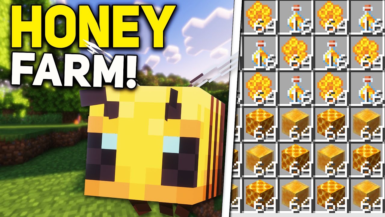 FULLY AUTOMATIC HONEY FARM Minecraft 1.21.10 (Tutorial)