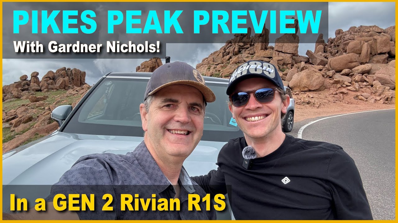 EXCLUSIVE - PIKES PEAK Race Preview with Rivian driver Gardner Nichols!