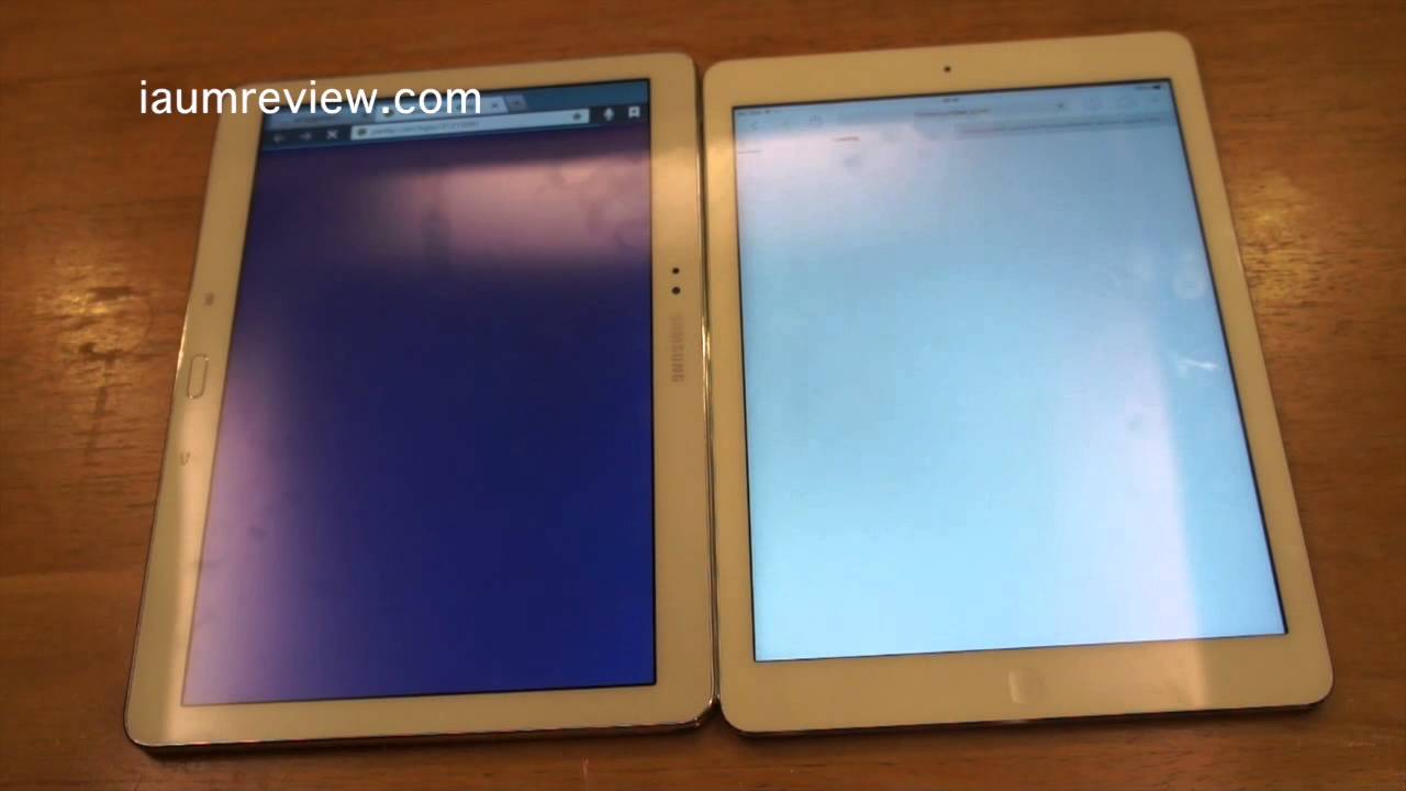[HD] รีวิว iPad Air แบบไทยไทย : EP5 : เทียบกับ Note 10.1