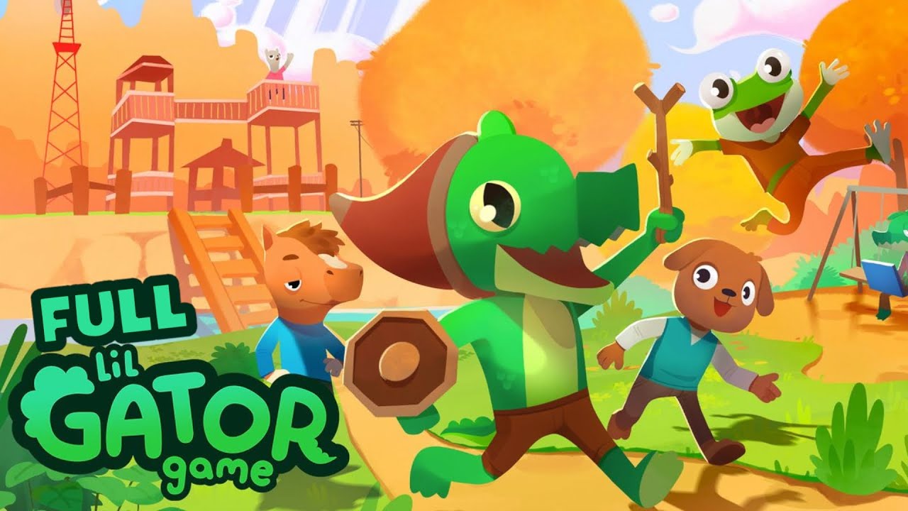 Lil Gator Game - Full Game - HD - No Commentary - Longplay