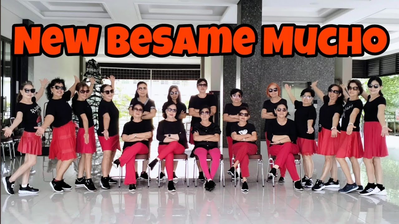 NEW BESAME MUCHO - LINE DANCE Chor : Penny Tan ( MY ) Dec 2025 Demo By : LD Beautiful