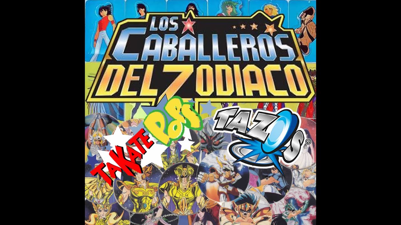 Recuerdenme! EP.2 Los Caballeros del zodiaco: TAKATEPOPS - PAKATELAS - TAZOS - SONRICS - FIGURAS