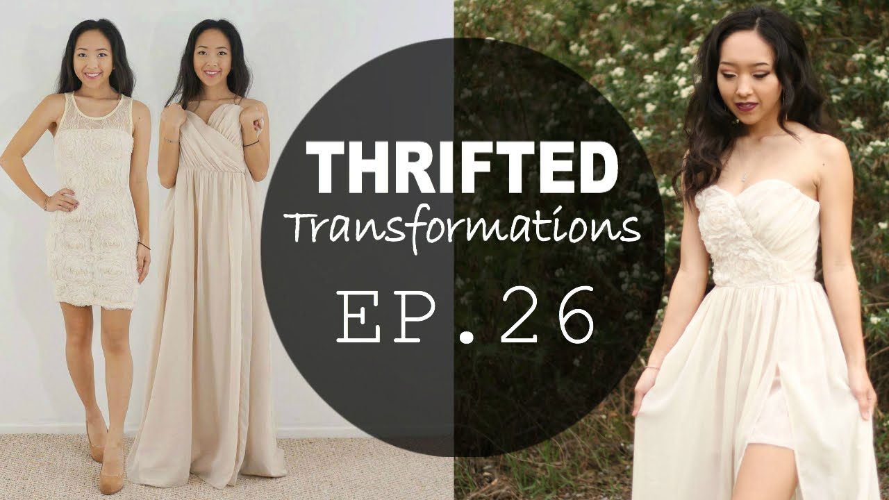 How-to Sew a Prom Dress | Thrifted Transformations Ep. 26