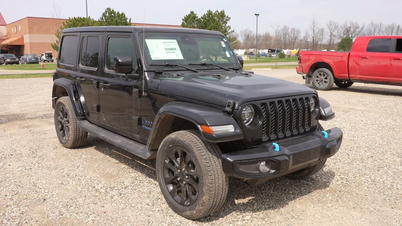 Jeep Wrangler High Altitude 4xE 2021 года