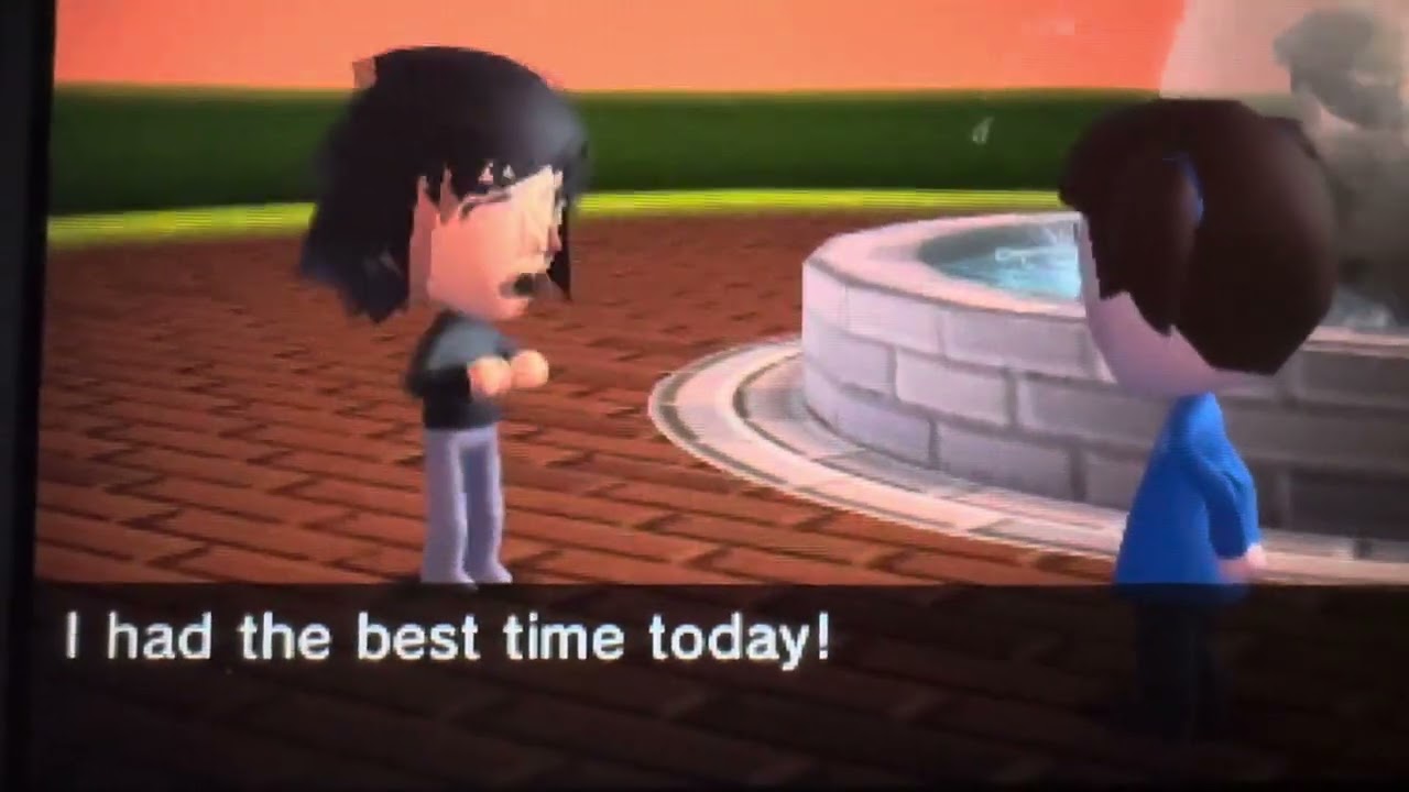 Tomodachi Life - Masakoto sets Tsunekazu and Chidori on a date! (Success!)