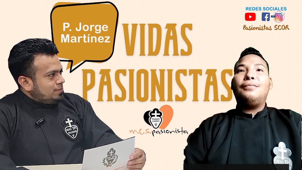 VIDAS PASIONISTAS: P. JORGE MARTÍNEZ