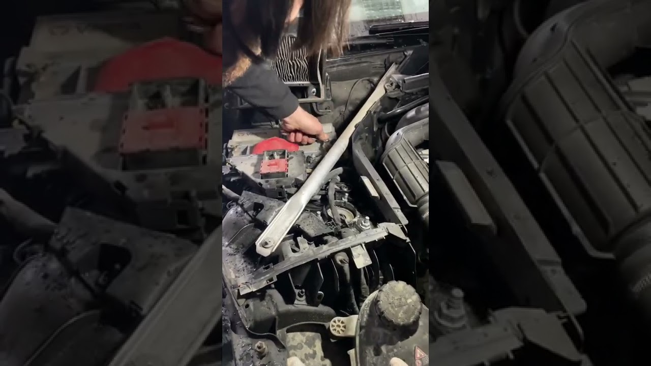 MERCEDES W205 C200d AMG MOTOR ÜFLEMESİ PROBLEMİ 1.GÜN MOTOR SÖKÜMÜ VE ONARIMI BAŞLANGICI