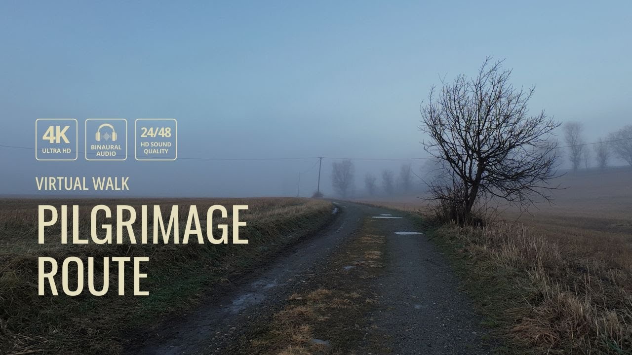 A DREAMY WALK on the Ancient Pilgrimage Route to Nidaros. 🎧🌫️🇳🇴