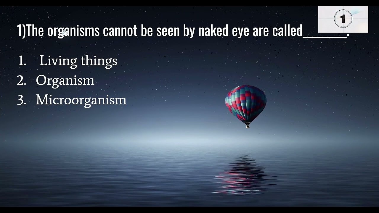 Chapter No. 2: The Microorganism from Sindh Text Book Board Class 5 (Grade V) || Test mcqs 