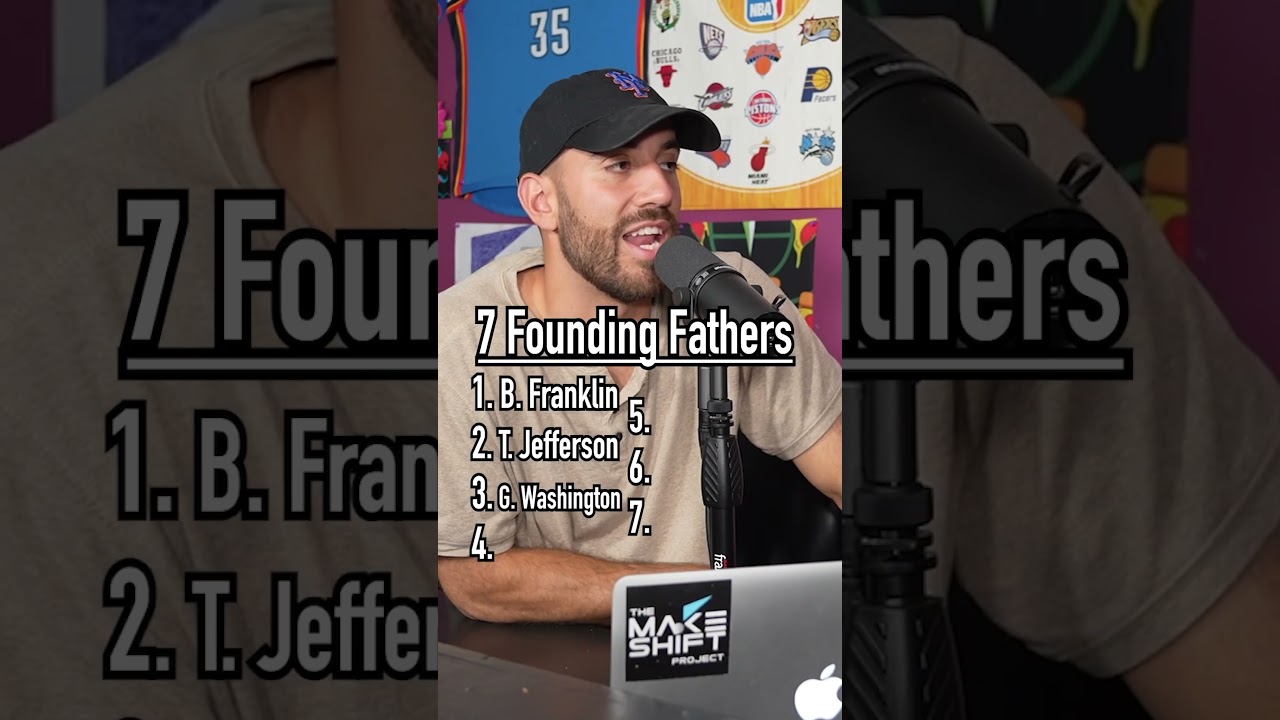 NAMING THE 7 FOUNDING FATHERS!! Can You Do It?! #shorts #usa #america #history