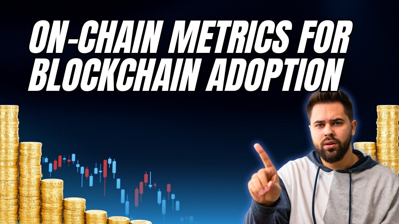 Understand On-Chain Metrics for Blockchain Adoption | Bitcoin & Crypto Data Explained #tradingtips