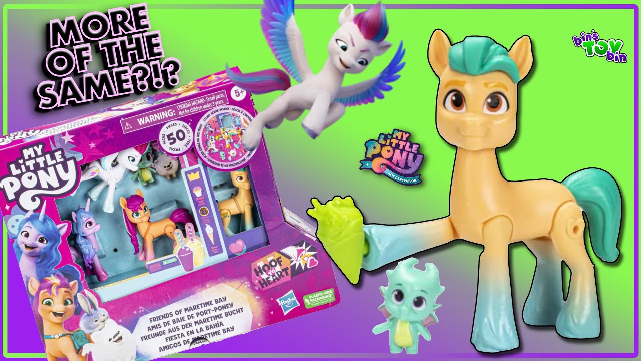 Они все одинаковые! | Обзор праздничного набора «Морская бухта» My Little Pony