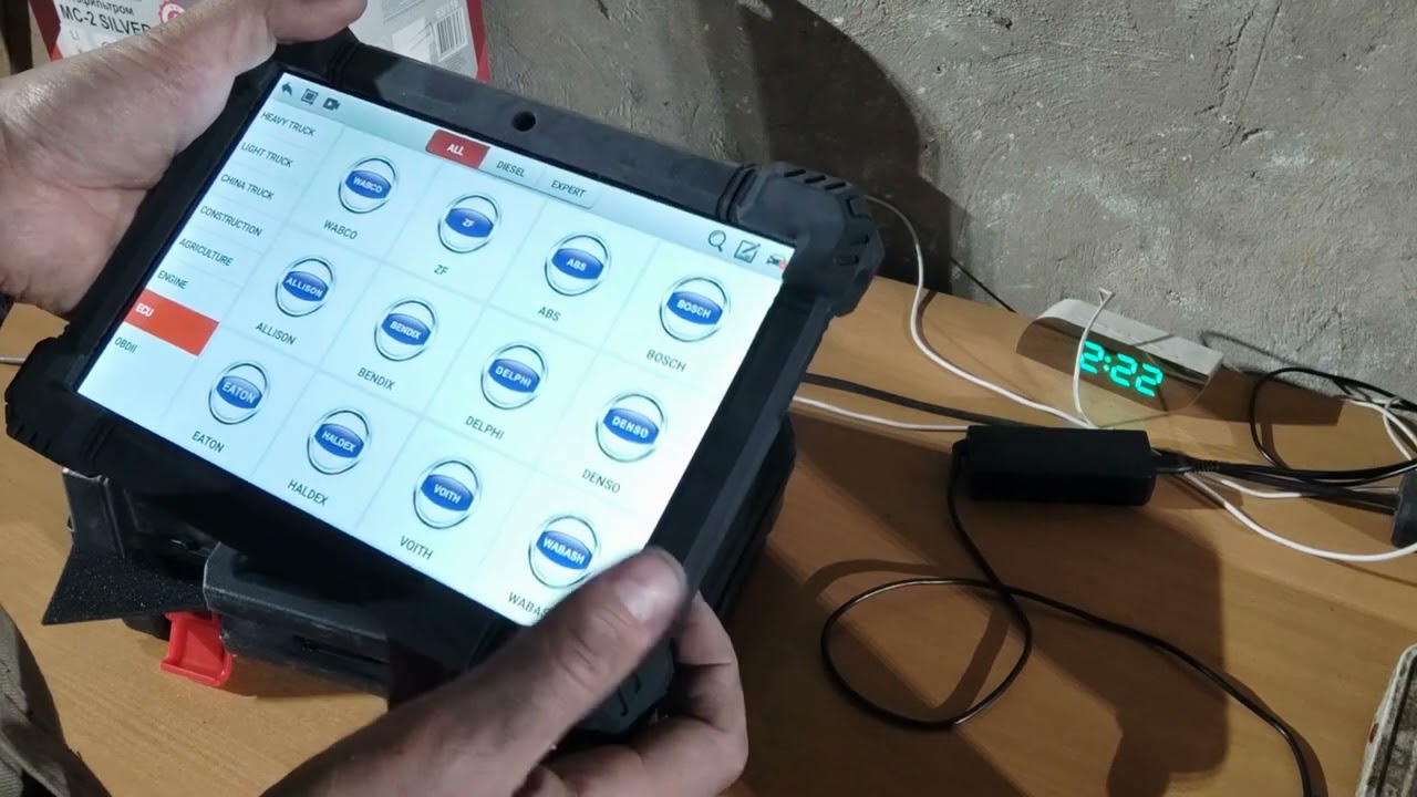 Обзор автосканера ANCEL x7hd для Грузовиков и Спецтехники.