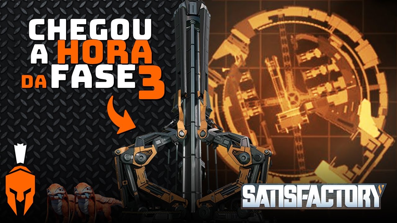 Usei TÉCNICAS INUSITADAS pra Transportar os Itens | Satisfactory
