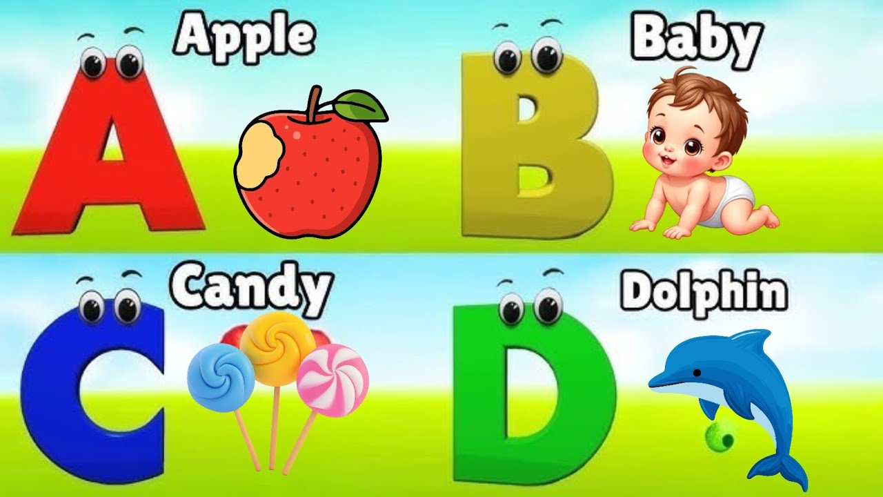 ABC  Phonics Song | A Is For Apple Learn ABC Alphabet for Children | Education ABC Nursery Rhymes