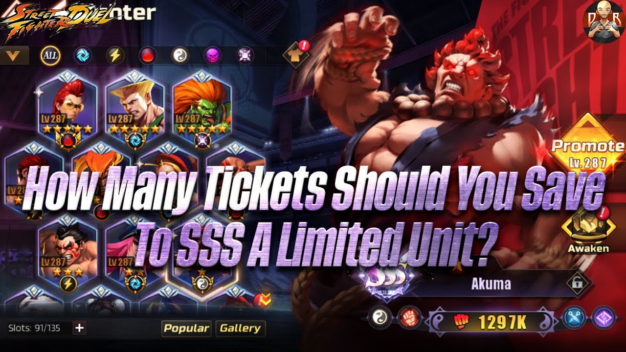 [SF: Duel] - How many Special tickets it takes to SSS a Limited Unit? Gathered Intel from F2P & P2W