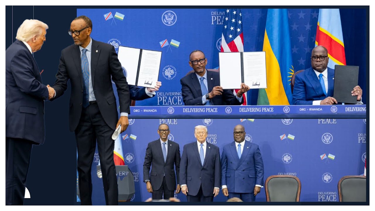 Les contours de la signature de l’Accord de Washington Rwanda–RDC