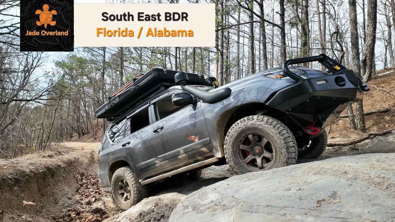South East Backcountry Discovery Route,  Part 1, Florida and Alabama.
