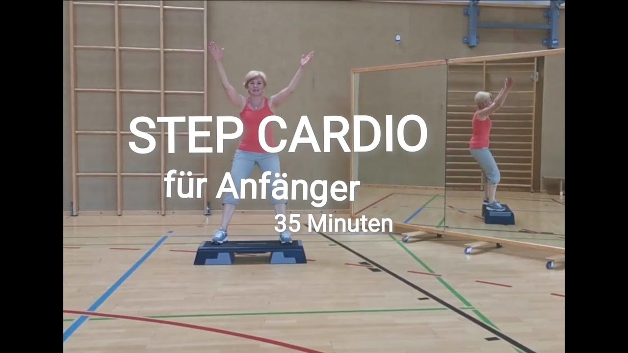 Step Cardio f&uuml;r Anf&auml;nger #3 /Irina Fitpoint/ Степ кардио для начинающих