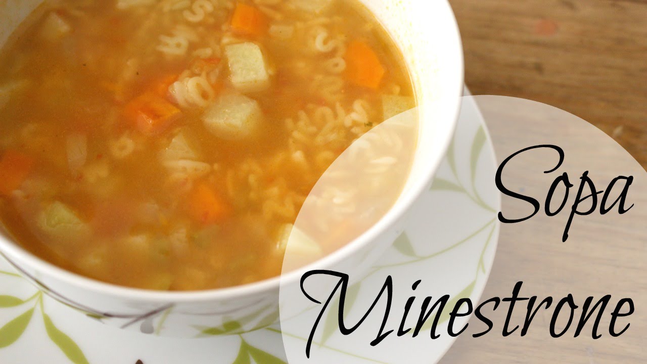 SOPA MINESTRONE | ALE DE NAVA