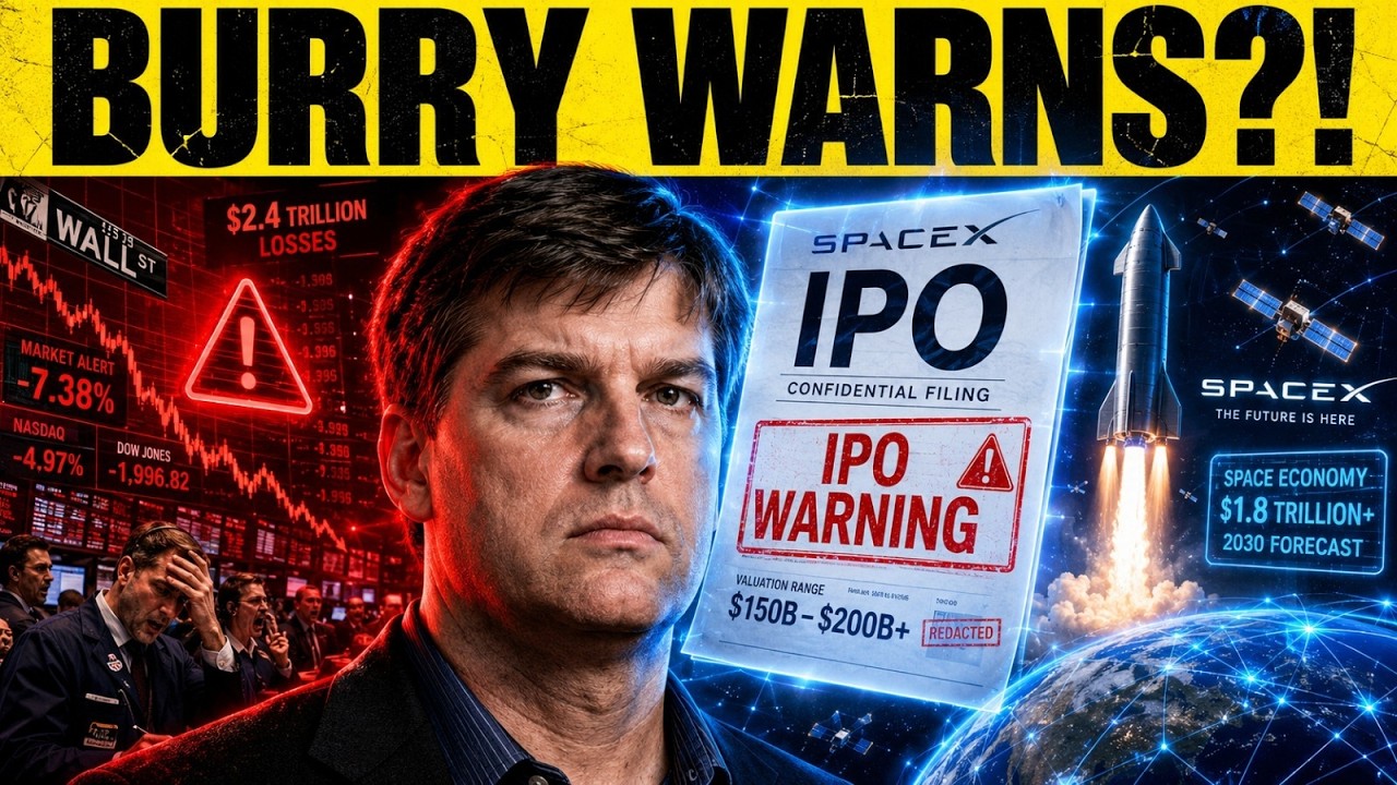SpaceX IPO Warning: Michael Burry Just Dropped a BOMBSHELL