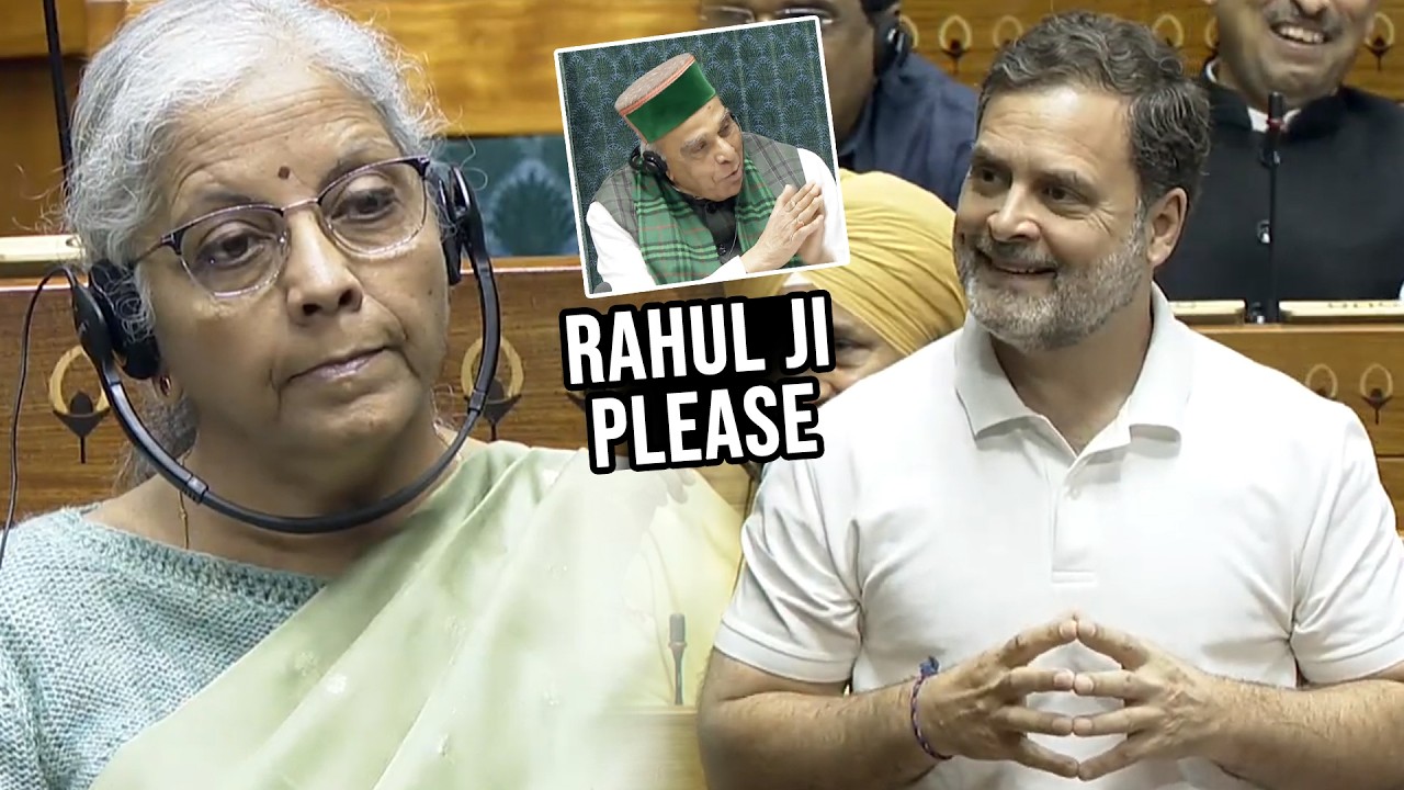 RAHUL JI PLEASE : Rahul Gandhi Unexpected Words In Lok Sabha | PM Modi | Nirmala Sitharaman