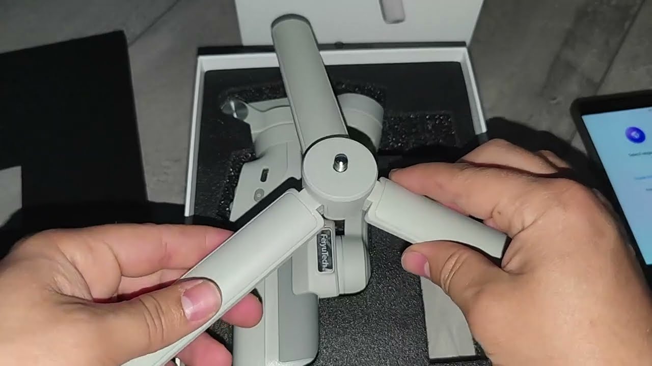 Feiyu Vimble 3 Smartphone Gimbal Stabilisator, guter Funktionsumpfang