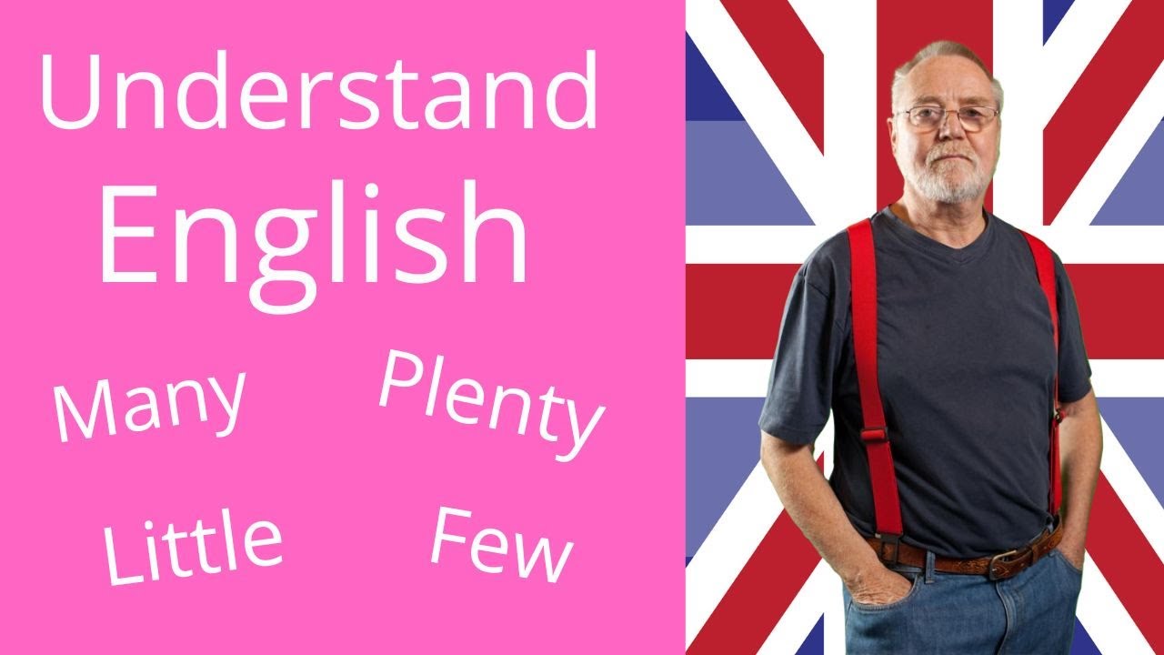 Understand how to use many, few, little and plenty