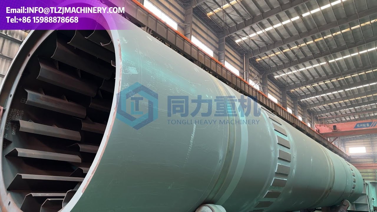 One-Piece 30m Fertilizer Dryer Shipped to Egypt Pipe Reactor DAP & Ammonium Nitrate Production Line