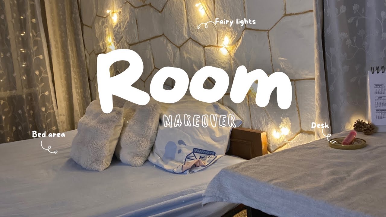 Aesthetic Room Makeover🧋| Beige, cozy and minimal!!