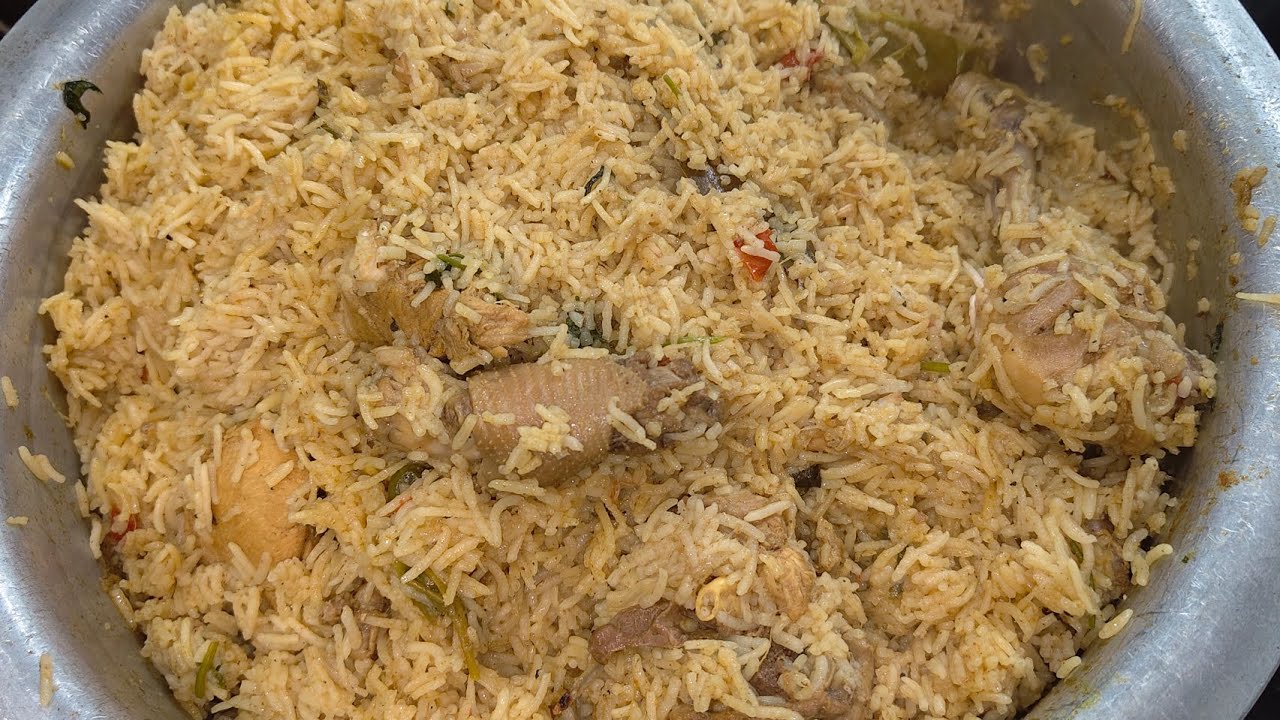 How to prepare Chicken biryani recipe/ #chicken 