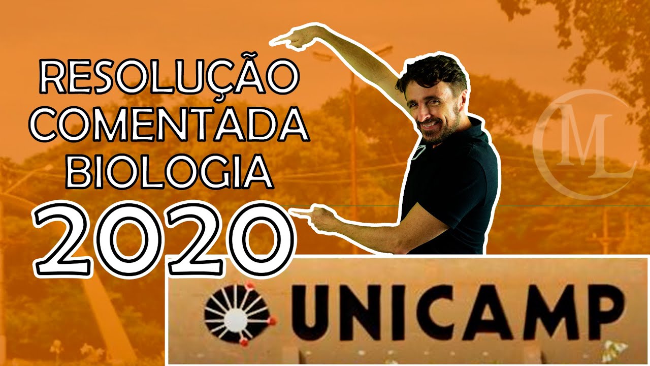 UNICAMP 2020 - CORREÇÃO DA PROVA DE BIOLOGIA - Professor Marcio Léo.