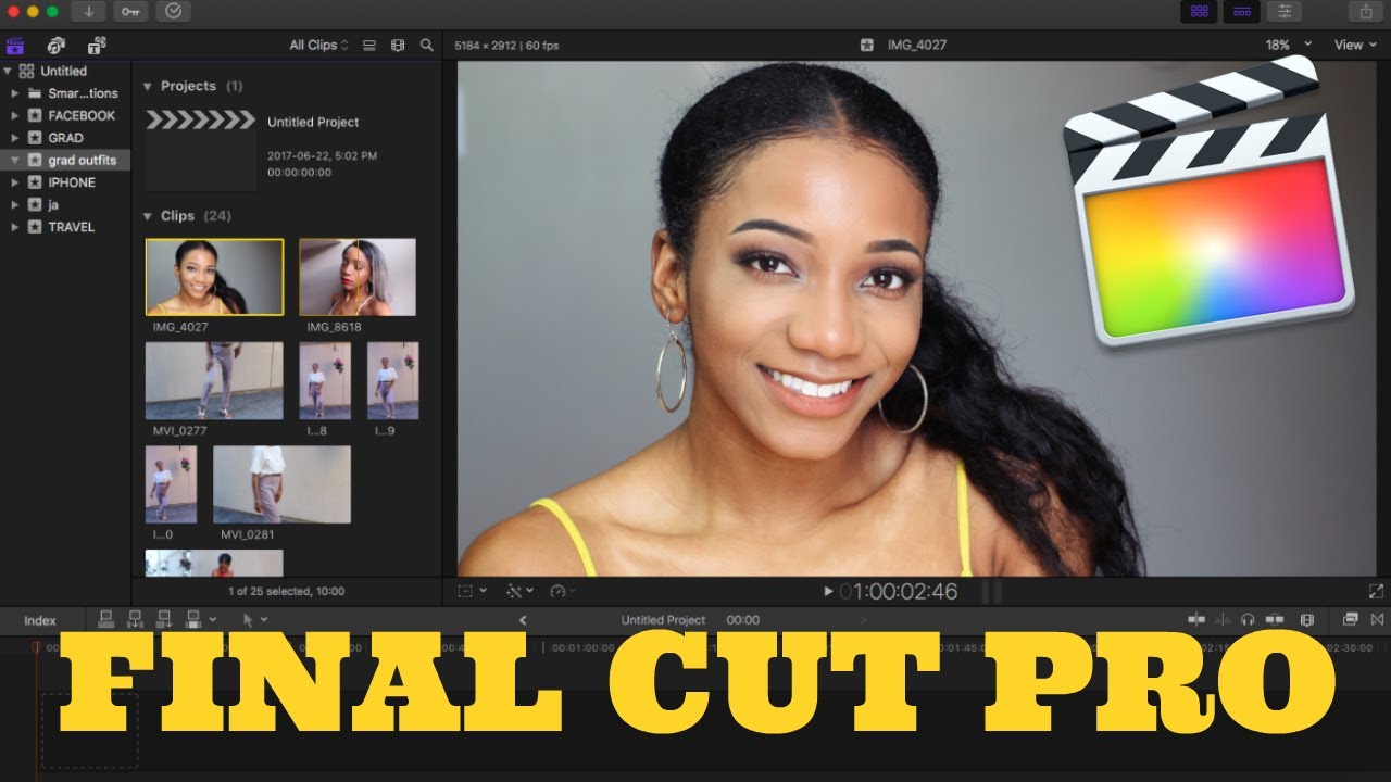 How to Edit your youtube videos with Final Cut Pro (easiest tutorial) | Annesha Adams