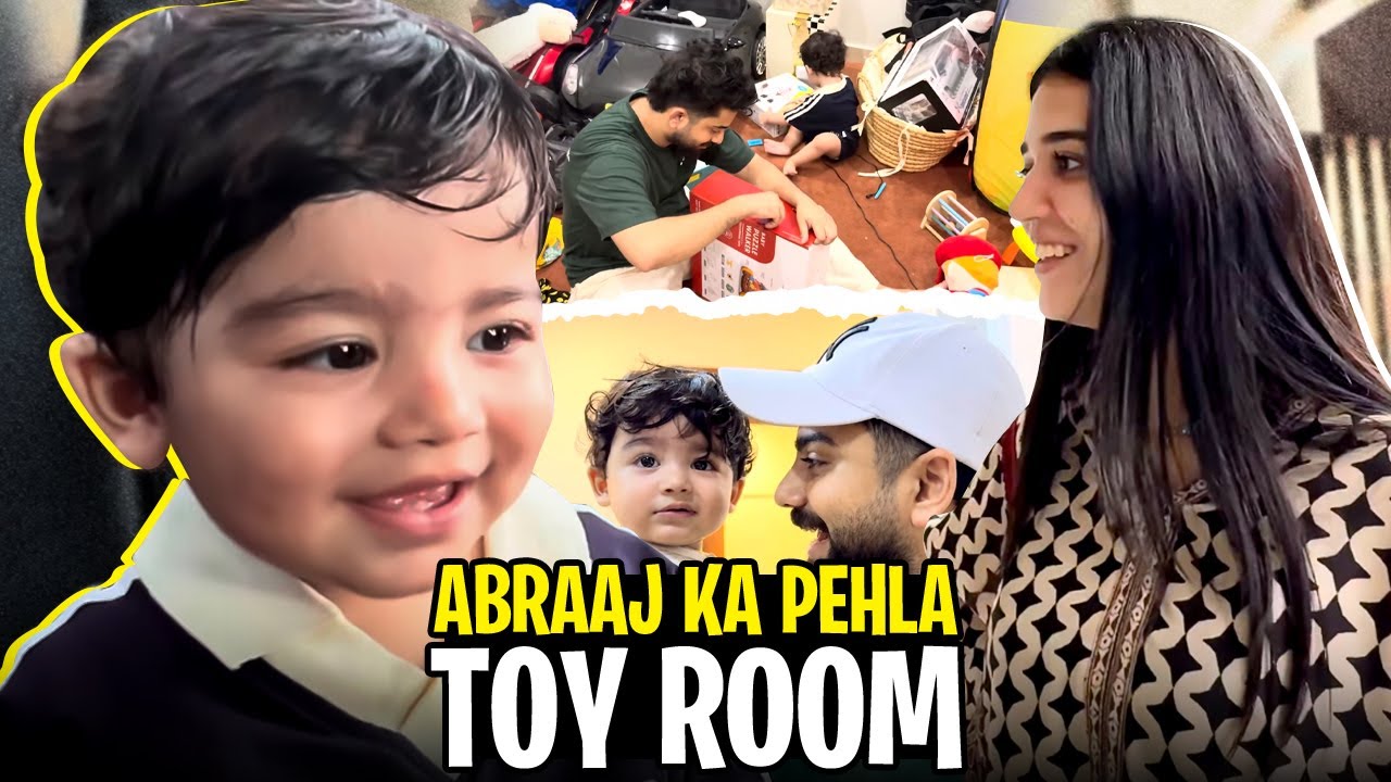 Begum Aur Tiddu Agaye Karachi Wapis | Abraaj kay liye Toy Room ki Tayari | Zaraib Vlog