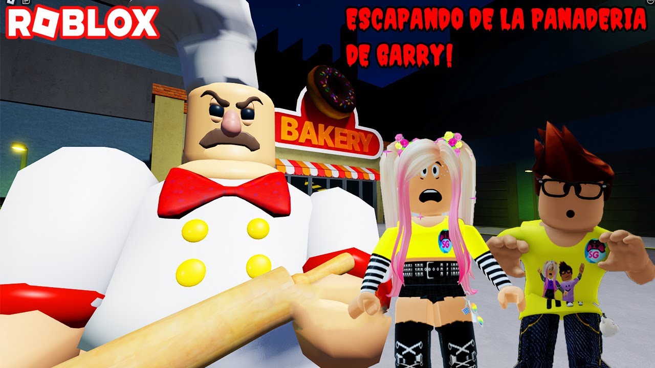 Escapando De La Panadería De Garry El Primo De Barry! 😮😵