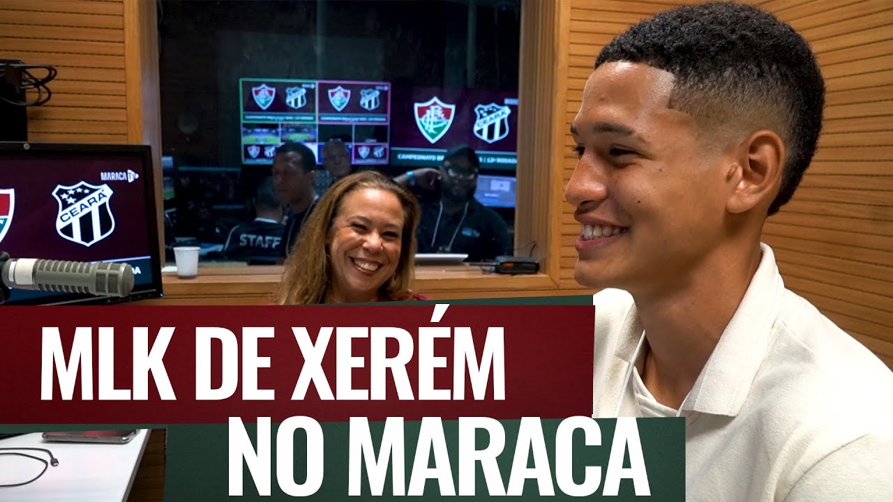 MLK DE XERÉM NO MARACANÃ! NAARÃ LUCAS CONHECE A VOZ DO TEMPLO DO FUTEBOL