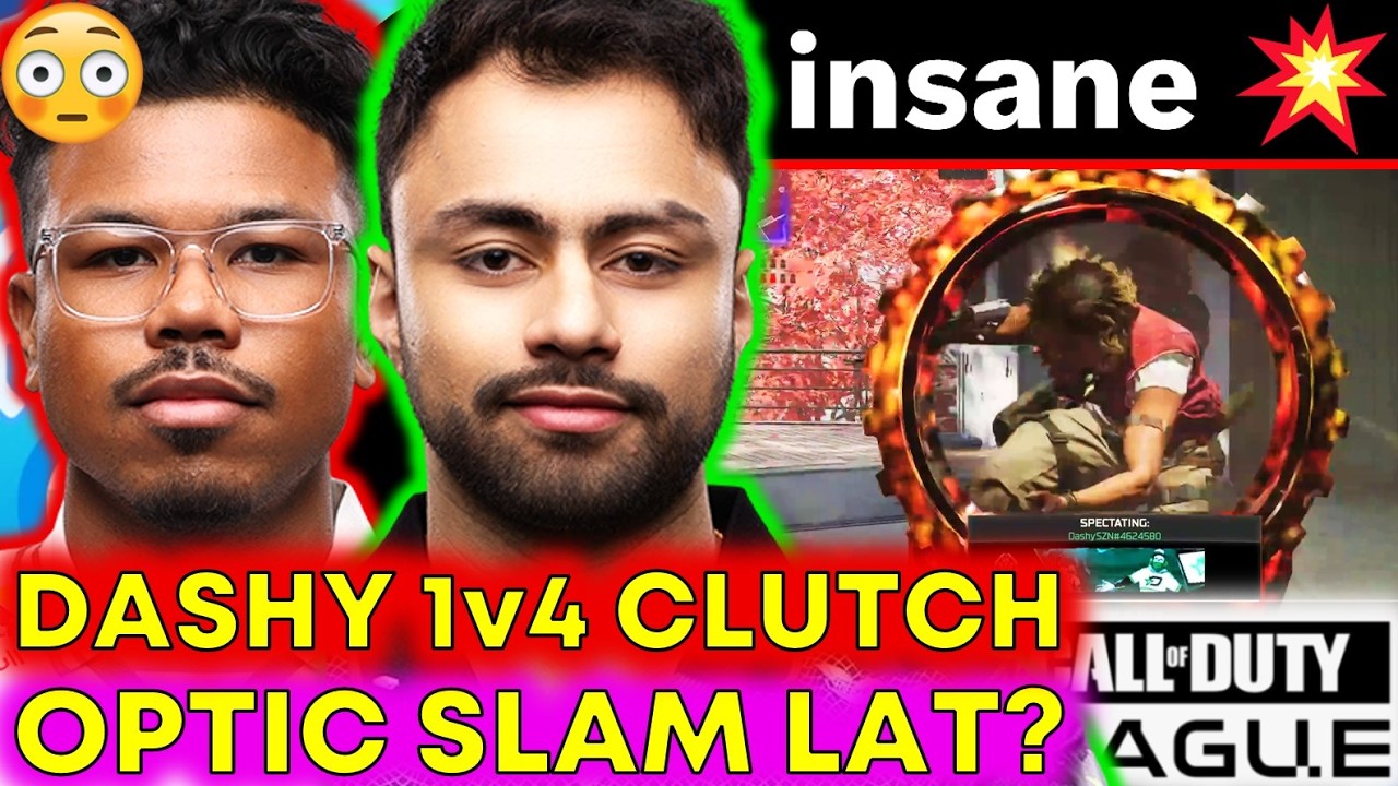 Dashy CRAZY 1v4 Clutch, LA Thieves Scrims 😭🍑